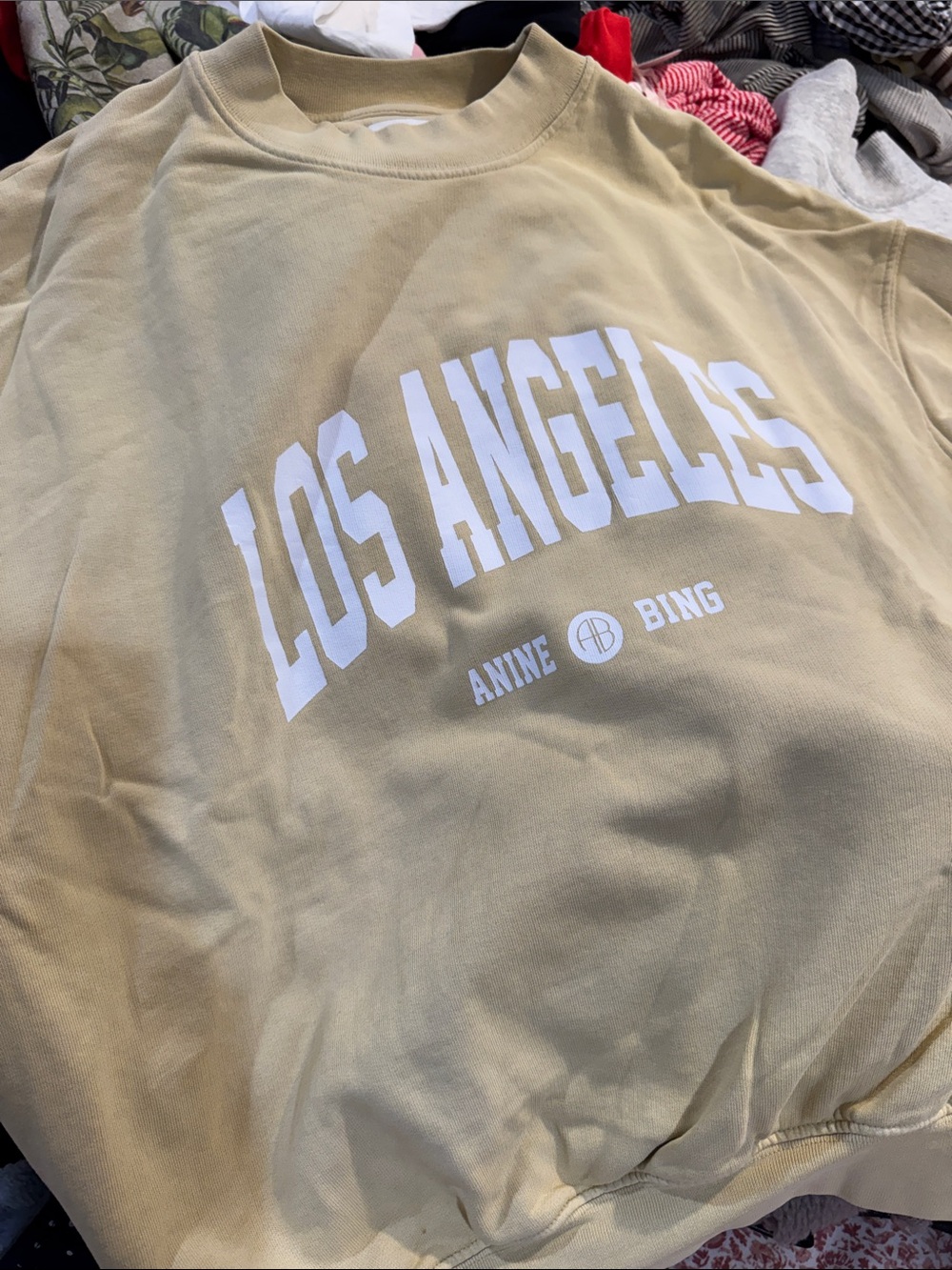 Anine Bing Los Angeles Crewneck Sweatshirt - Picture 2 of 4